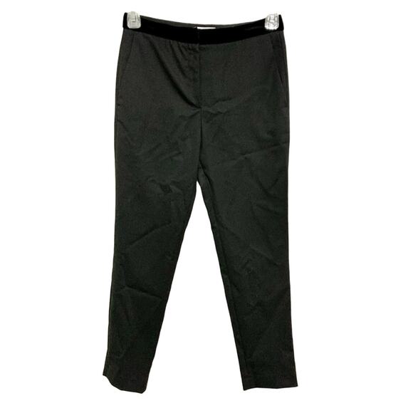 Sandro Black High Waist Straight Leg Pants size small - Picture 1 of 13